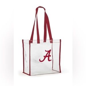 Clear Stadium Tote - Alabama Crimson Tide